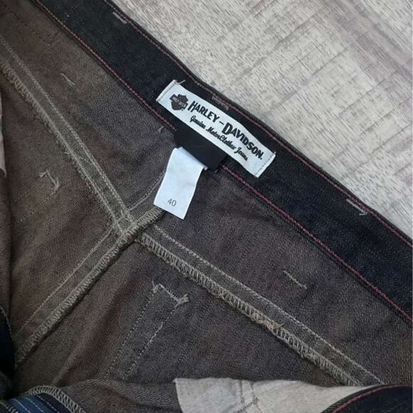 Harley Davidson Jean shorts - Picture 2 of 5